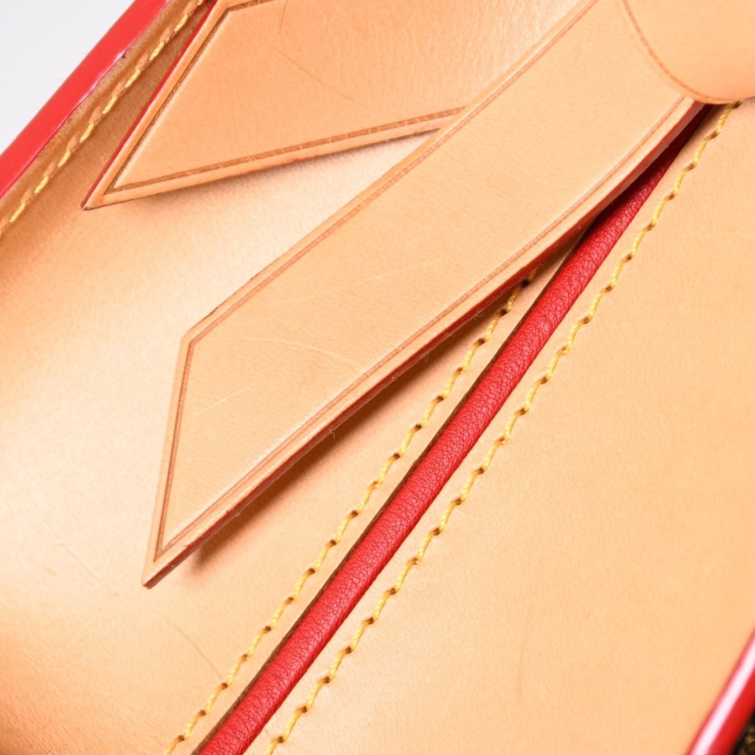 Louis Vuitton Christian Louboutin Iconoclast Handbag Calf Hair Gold — view 7