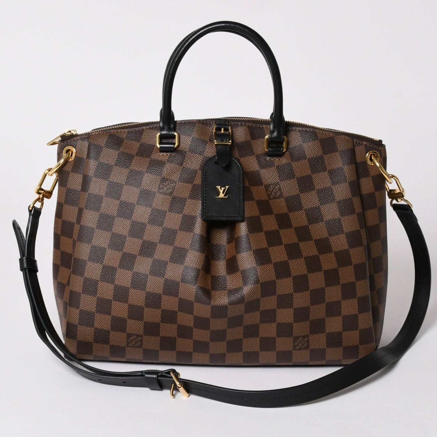 Louis Vuitton Damier Odeon Tote 2-Way Handbag Leather