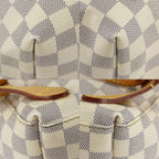 Louis Vuitton Sperone Damier Azur Canvas White Backpack — view 4