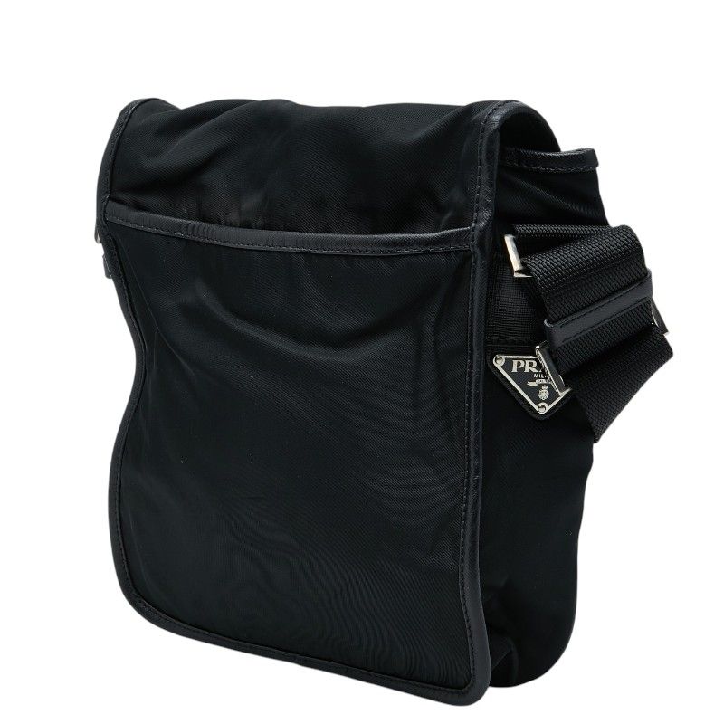 Prada Crossbody Shoulder Bag Nero Black Saffiano Leather — view 2