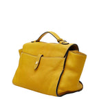 Prada Sound Rock 2-Way Shoulder Bag Yellow Vitello Daino Leather — view 2