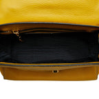 Prada Sound Rock 2-Way Shoulder Bag Yellow Vitello Daino Leather — view 8