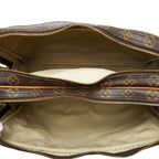 Louis Vuitton Monogram Reporter GM Crossbody Shoulder Bag Brown Leather — view 8
