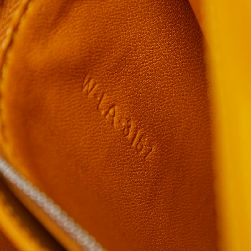 Celine Classic Box Shoulder Bag Yellow Leather — view 8