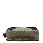 Gucci GG Supreme Crossbody Shoulder Bag Beige Leather — view 3