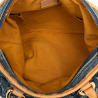 Louis Vuitton Monogram Denim Neocavy MM 2-Way Shoulder Bag Indigo Blue — view 4