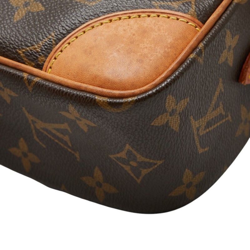 Louis Vuitton Monogram Trocadero 27 Crossbody Shoulder Bag Brown Leather — view 6