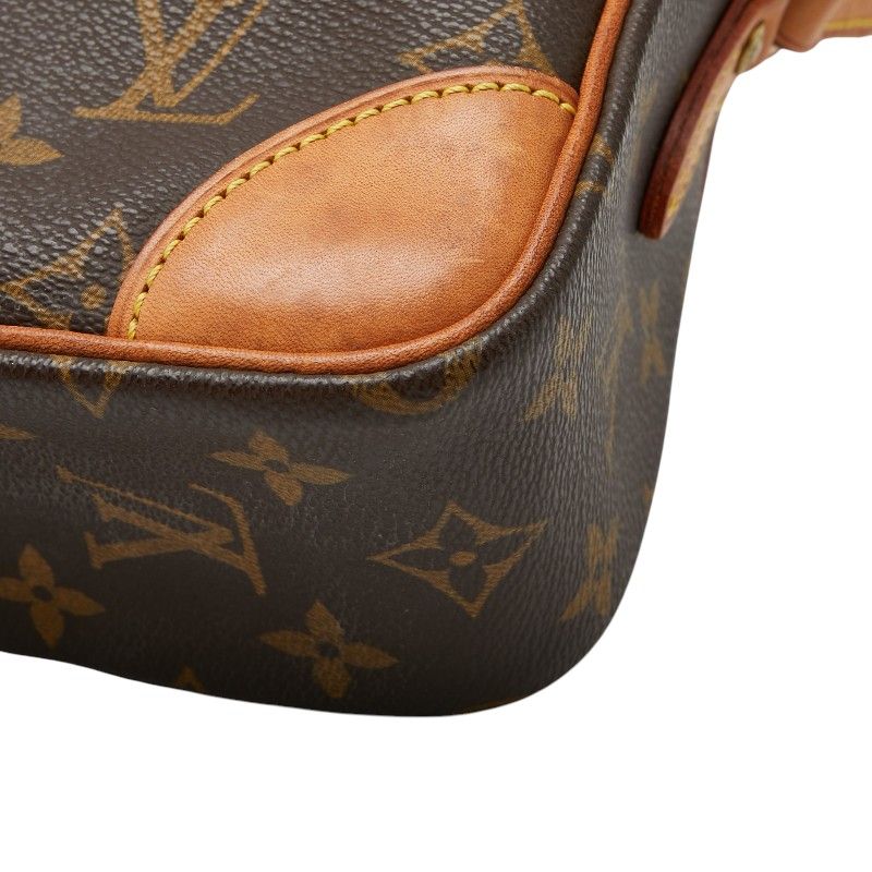 Louis Vuitton Monogram Trocadero 27 Crossbody Shoulder Bag Brown Leather — view 4