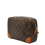 Louis Vuitton Monogram Trocadero 27 Crossbody Shoulder Bag Brown Leather — view 2