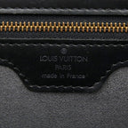 Louis Vuitton Epi Lussac Tote Shoulder Bag Noir Black Leather — view 8
