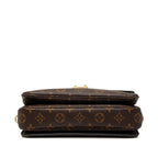 Louis Vuitton Monogram Pochette Metis MM 2-Way Shoulder Bag Brown Multi Color — view 3