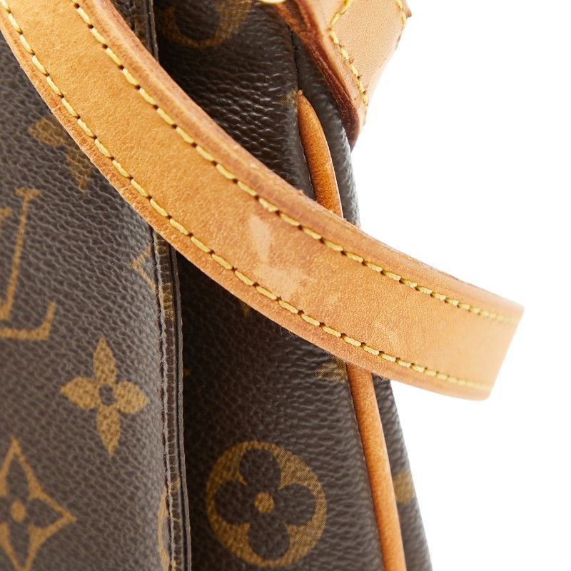 Louis Vuitton Monogram Musette Tango Short Shoulder Bag Brown Leather — view 6