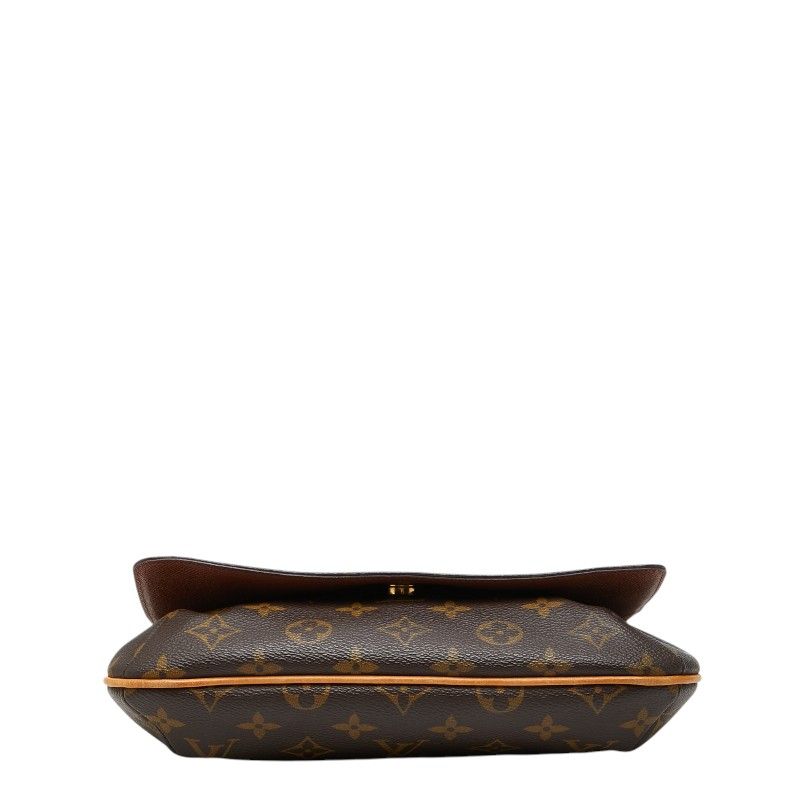 Louis Vuitton Monogram Musette Tango Short Shoulder Bag Brown Leather — view 3