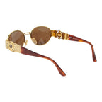 Fendi Sunglasses Brown Acetate Metal 1- Eyewear — view 2