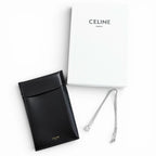 Celine Trio Rhinestone Necklace Silver — view 2