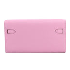 Hermes Kelly Tougo Shoulder Wallet Bifold Epsom Mauve Sylvestre — view 3