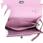 Hermes Kelly Tougo Shoulder Wallet Bifold Epsom Mauve Sylvestre — view 8