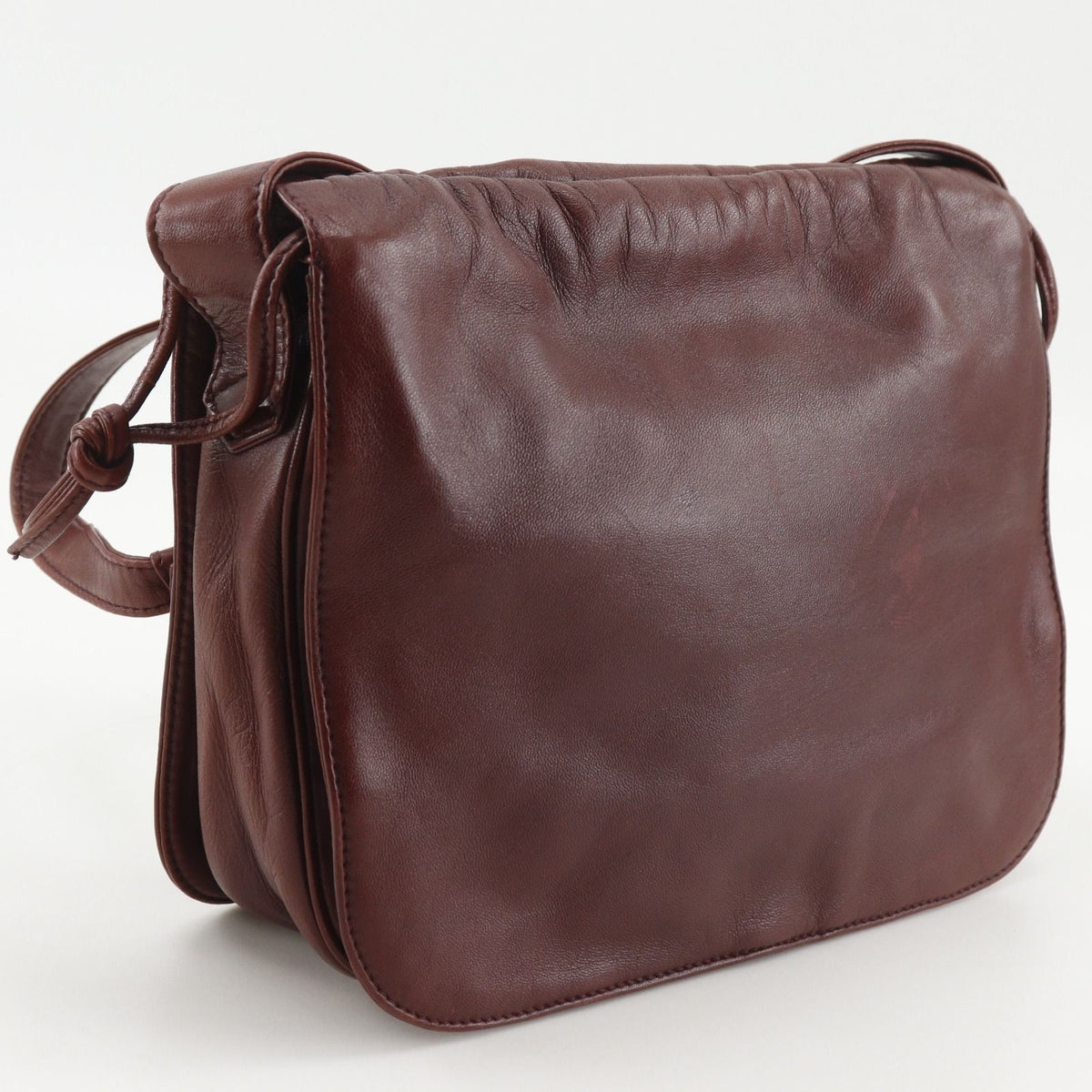 Loewe Anagram Vintage Leather Red Shoulder — view 3