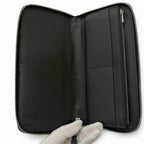 Loewe Puzzle Edge Zipped Wallet Leather Anagram Round Zip Black — view 6