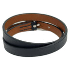 Hermes Bracelet Hapi 3 Black Fauve Silver — view 3