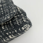 Prada Clutch Tweed Gray Vintage — view 8