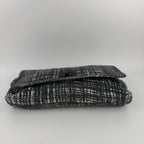 Prada Clutch Tweed Gray Vintage — view 6