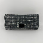 Prada Clutch Tweed Gray Vintage — view 2