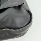 Prada Shoulder Bag Hobo Black Leather Vintage — view 7
