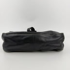 Prada Shoulder Bag Hobo Black Leather Vintage — view 5