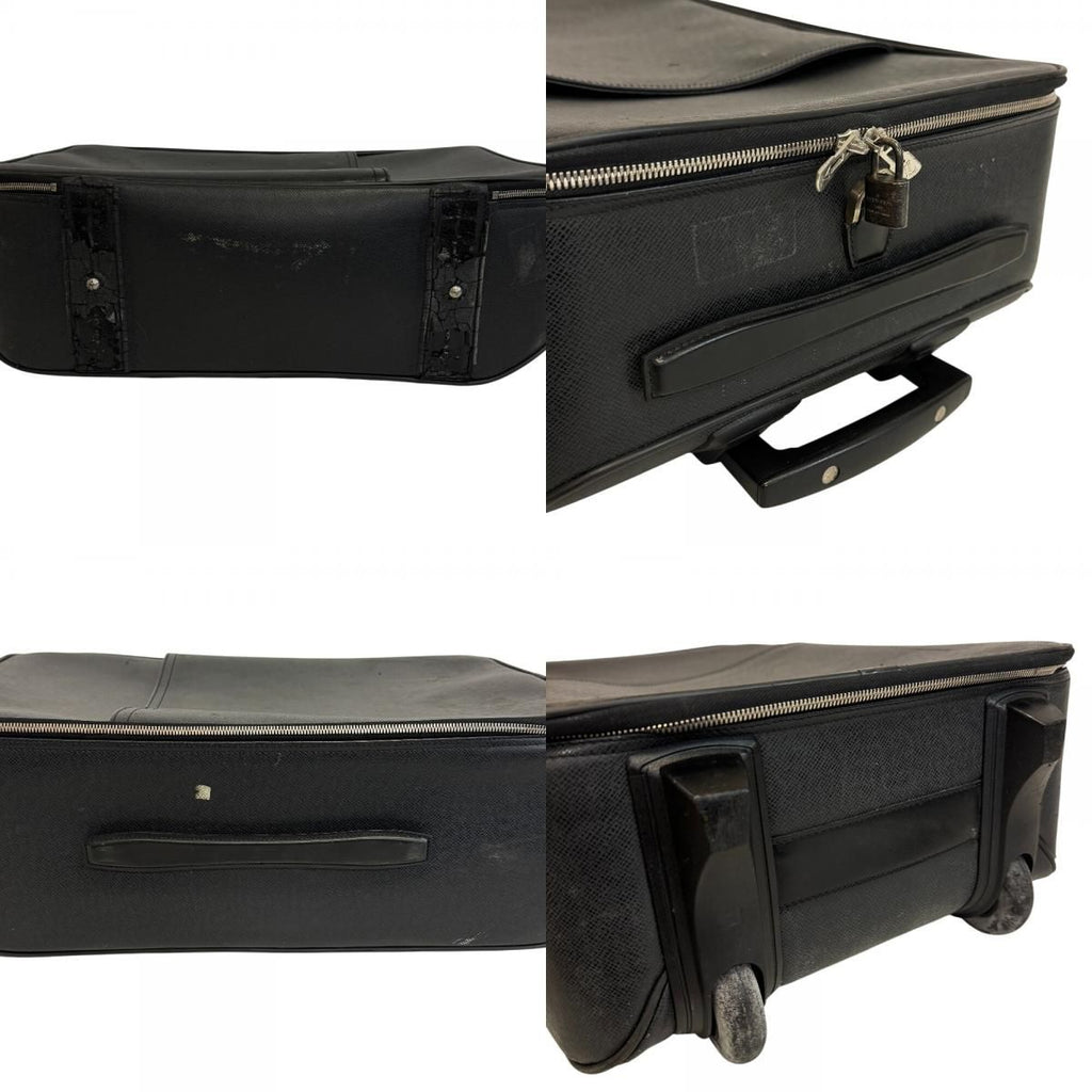 Louis Vuitton Travel Bag 2 Wheels Suitcase Pegase 55 Taiga — view 5
