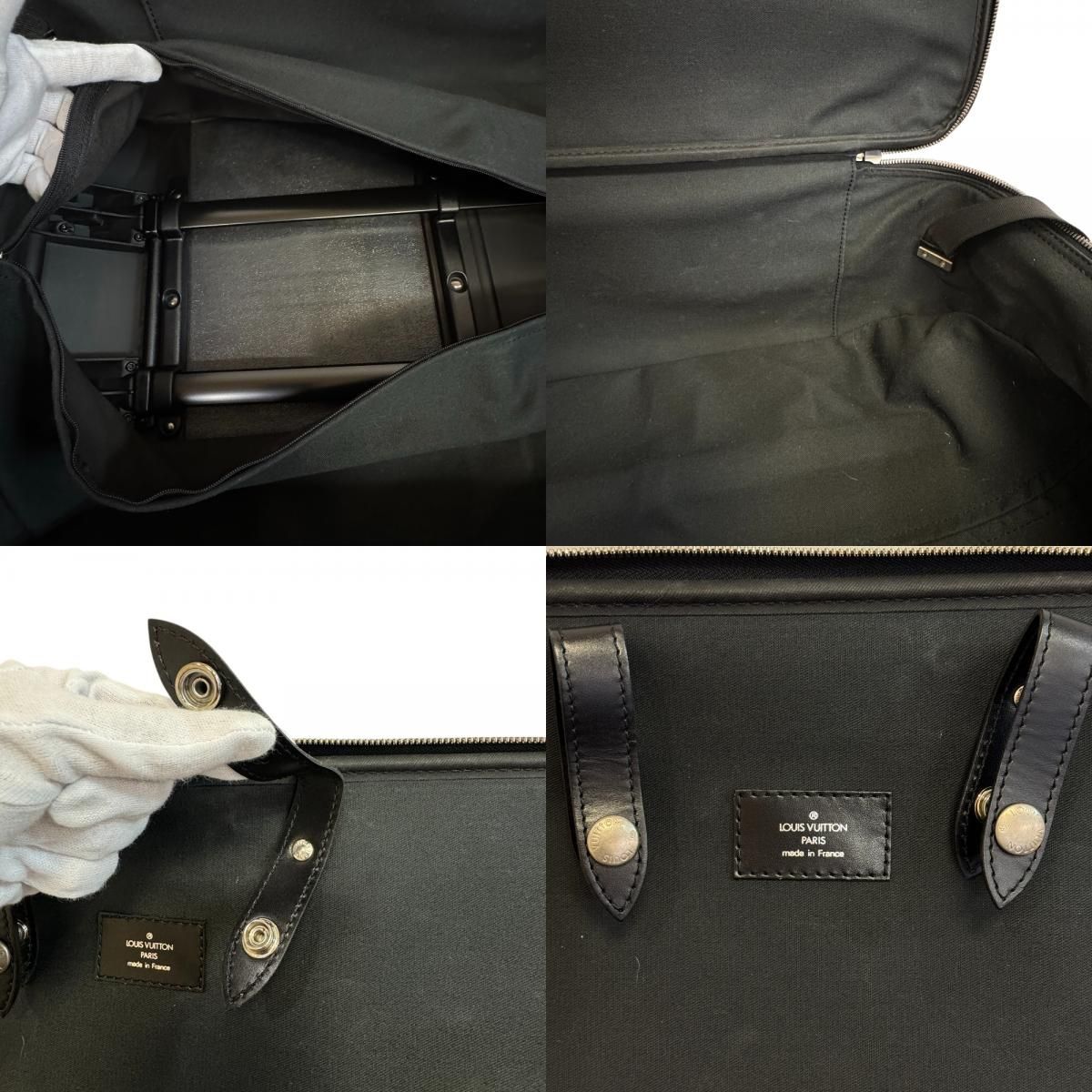 Louis Vuitton Travel Bag 2 Wheels Suitcase Pegase 55 Taiga — view 7