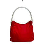 Prada Handle Shoulder Bag Side Logo