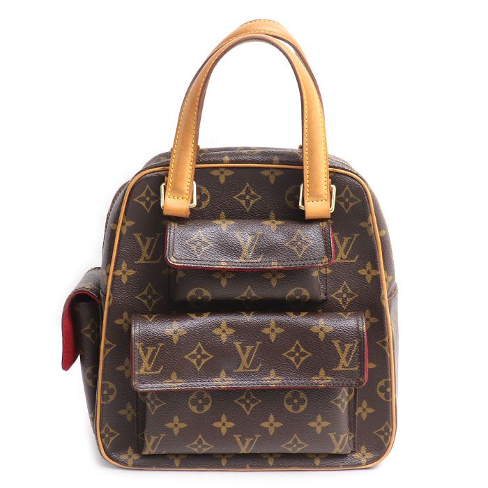 Louis Vuitton Excentri Cite Handbag Monogram Brown