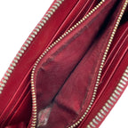 Prada Wallet Bordeaux Zip Around Leather — view 4