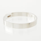 Hermes Collier de Chien ST Bracelet Bangle Silver — view 3