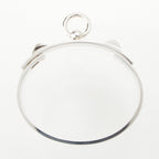 Hermes Collier de Chien ST Bracelet Bangle Silver — view 5