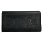 Louis Vuitton Wallet Monogram Empreinte Portefeuille Sarah Noir Leather — view 2