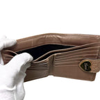 Gucci Bifold Wallet Beige Guccissima Line GG Leather — view 5