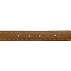 Hermes Belt Only Black Brown Gold Waist 76 cm Leather Box Calf Taurillon — view 9