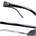 Louis Vuitton Sunglasses Silver Black Gradient Metal Acetate Eyewear — view 5