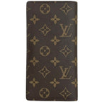 Louis Vuitton Bifold Wallet Portefeuille Brazza Brown Monogram Canvas IC — view 3