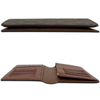 Louis Vuitton Bifold Wallet Portefeuille Brazza Brown Monogram Canvas IC — view 2