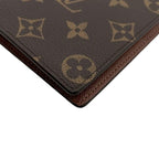 Louis Vuitton Bifold Wallet Portefeuille Brazza Brown Monogram Canvas IC — view 5