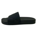 Bottega Veneta Sandals 35 Black Intrecciato Flat Slide