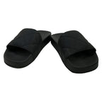 Bottega Veneta Sandals 35 Black Intrecciato Flat Slide — view 2