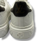 Louis Vuitton Sneakers Monogram Leather with Logo White — view 6