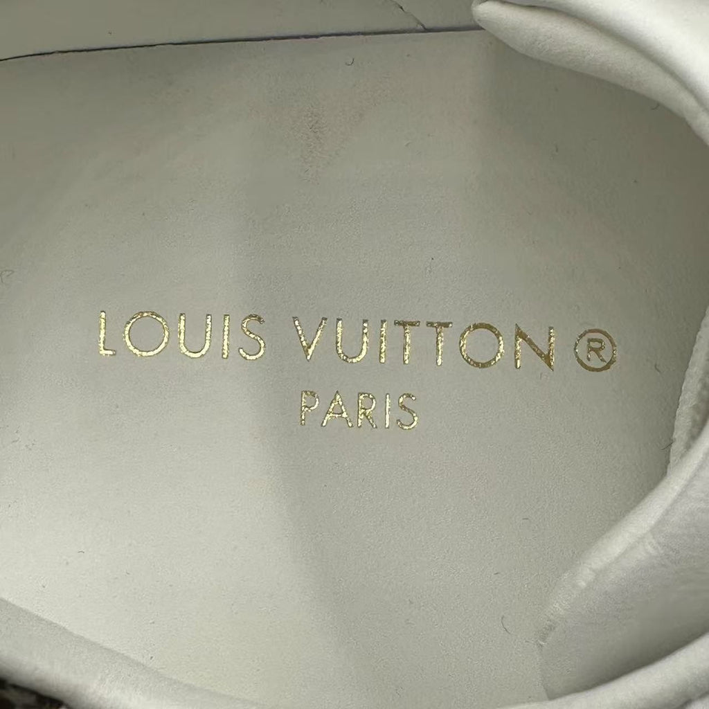 Louis Vuitton Sneakers Monogram Leather with Logo White — view 8
