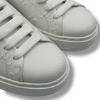 Louis Vuitton Sneakers Monogram Leather with Logo White — view 4