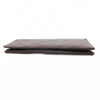 Louis Vuitton Damier Portefeuille Brazza Bifold Wallet Leather Brown — view 4