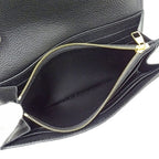 Louis Vuitton Wallet by Monogram Empreinte Portefeuille Sarah Noir Beige Black — view 7